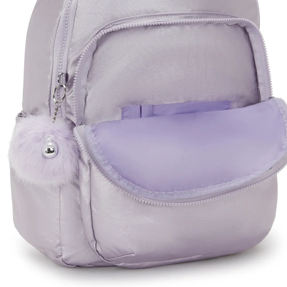 Mochila Kipling Seoul Lilas