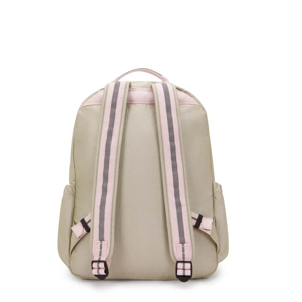 Mochila Kipling Seoul Dourado