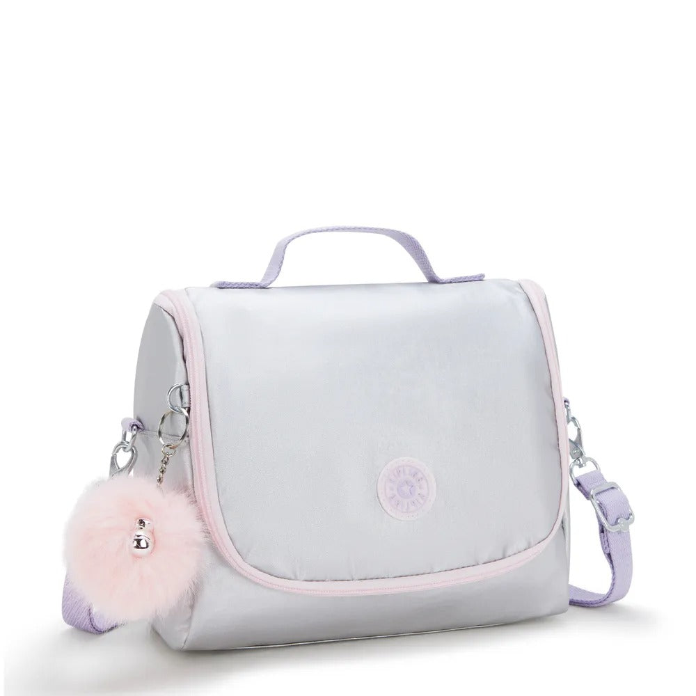 Lancheira Kipling New Kichirou Prata