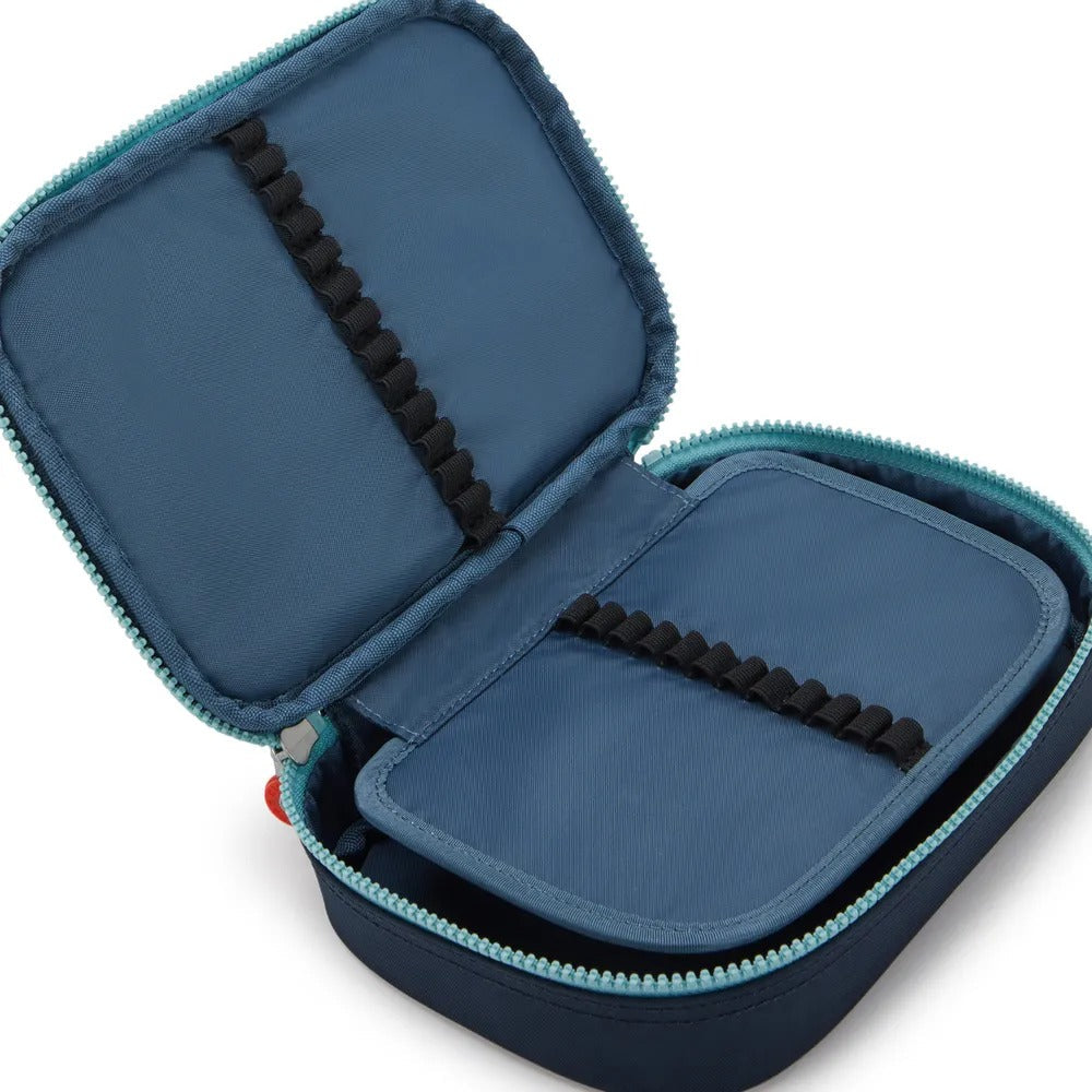 Estojo Kipling 100 Pens Azul