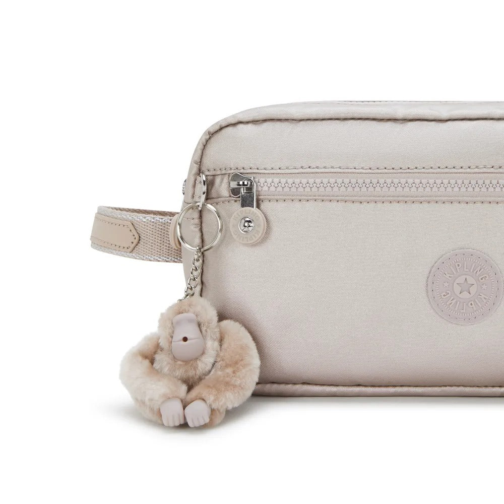 Nécessaire Kipling Agot Dourado