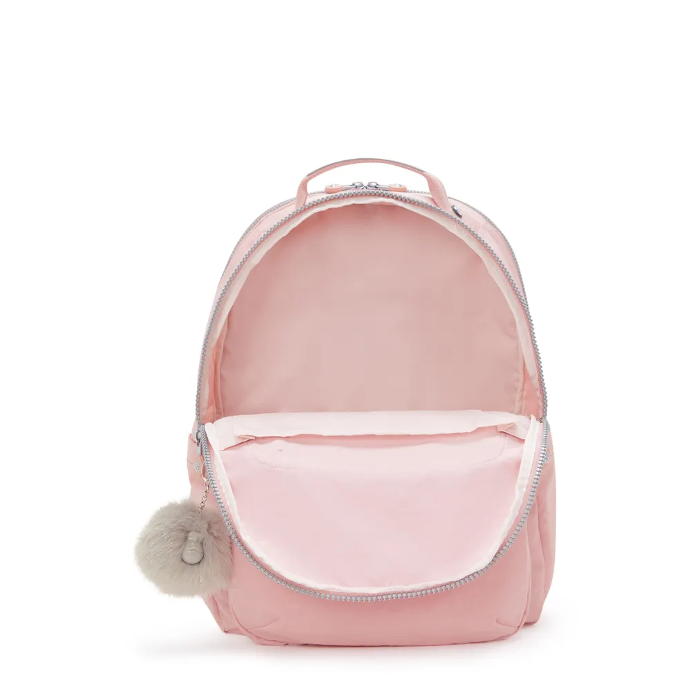 Mochila Kipling Seoul Lap Rosa