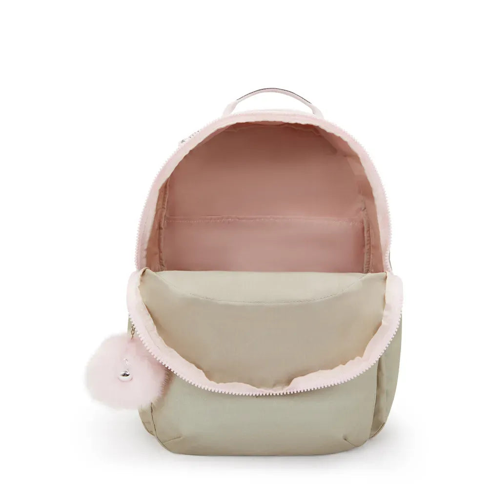 Mochila Kipling Seoul Xl Dourado