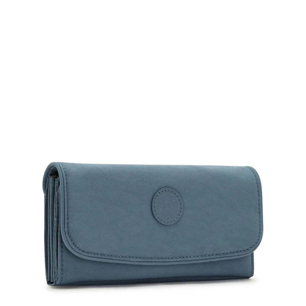 Carteira Kipling Money Land Azul
