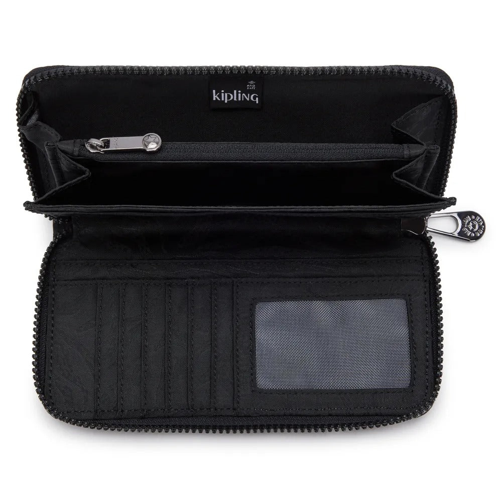Carteira Kipling Money World Preto