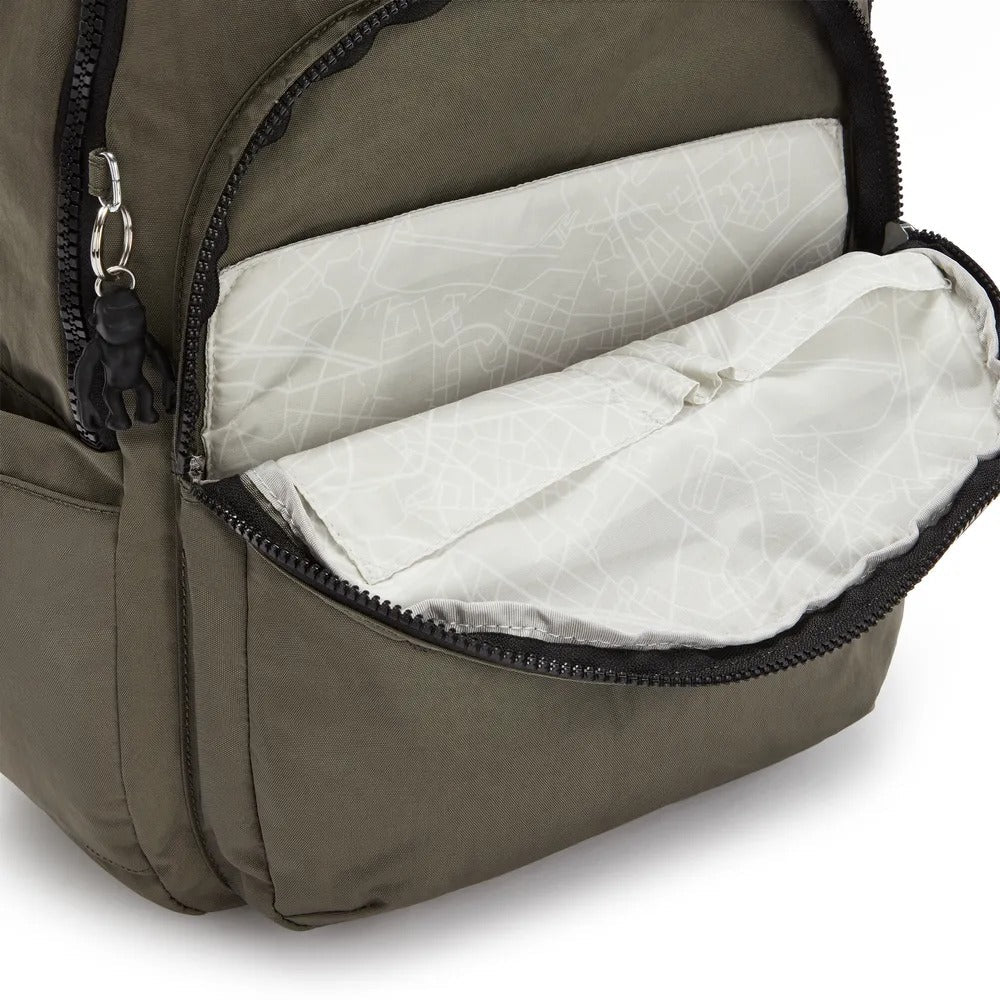 Mochila Kipling Seoul Xl Verde