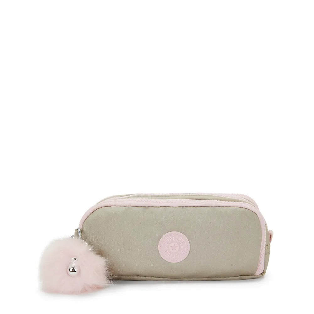Estojo Kipling Gitroy Dourado