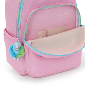 Mochila Kipling Seoul Rosa