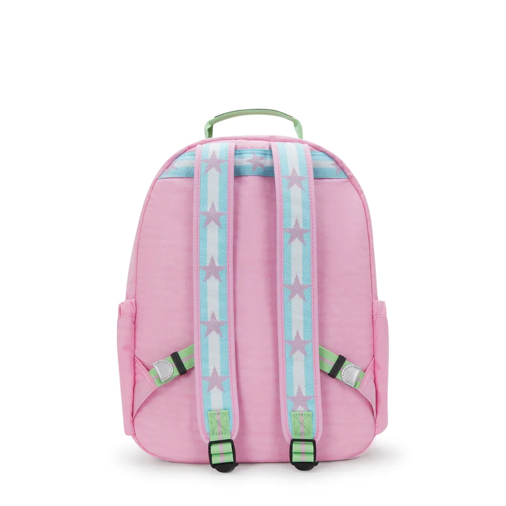Mochila Kipling Seoul Rosa
