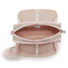 Estojo Kipling Gitroy Dourado