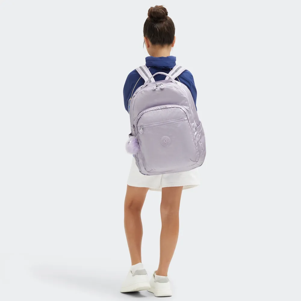 Mochila Kipling Seoul Lilas