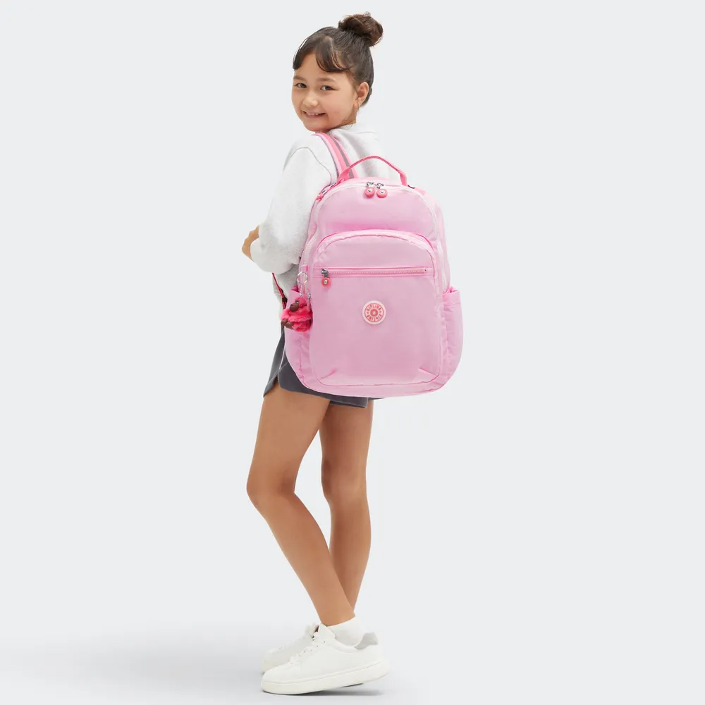 Mochila Kipling Seoul Rosa