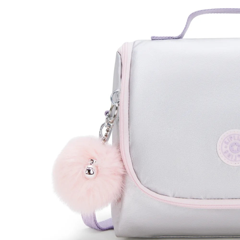 Lancheira Kipling New Kichirou Prata