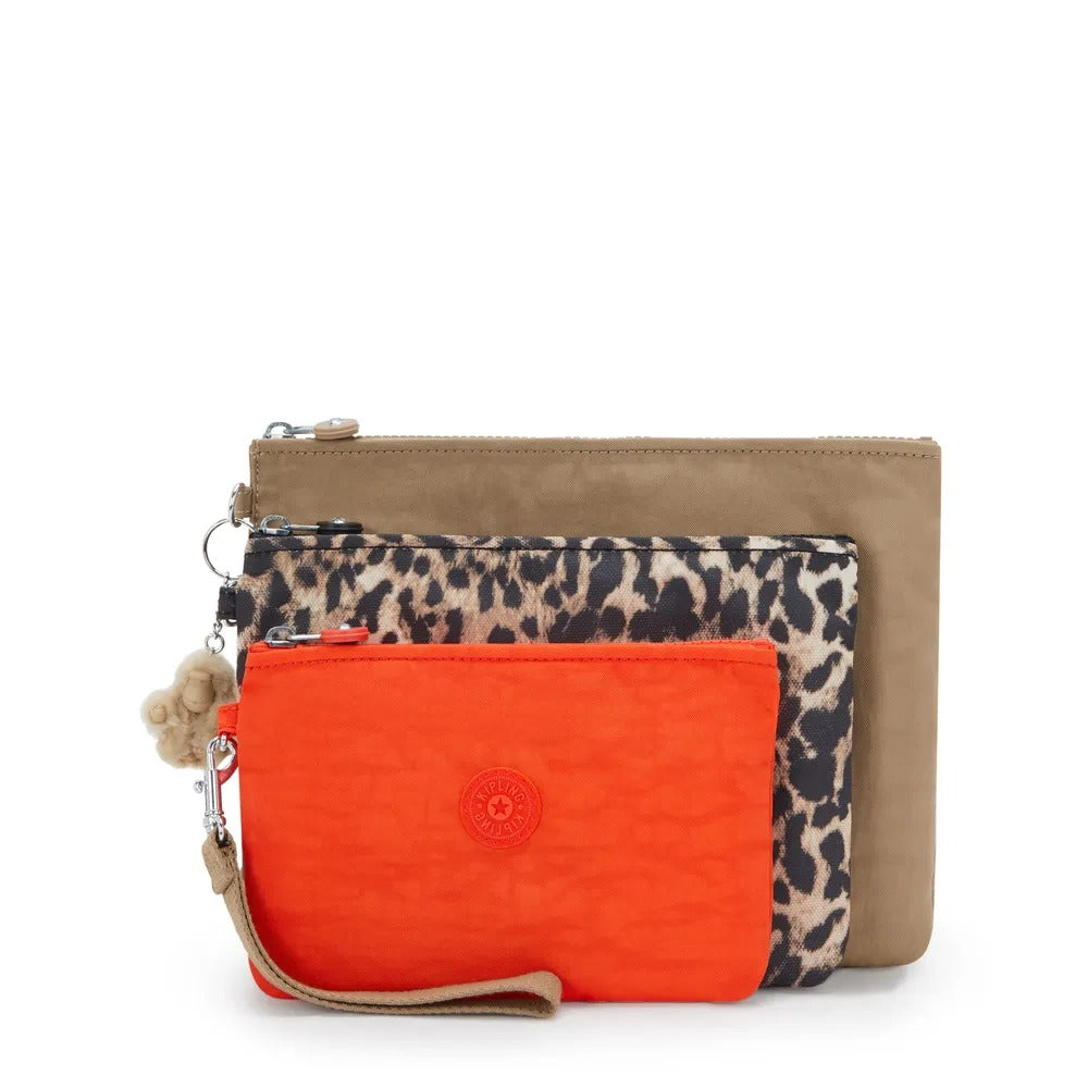 Nécessaire Kipling Iaka L Wristlet Estampado