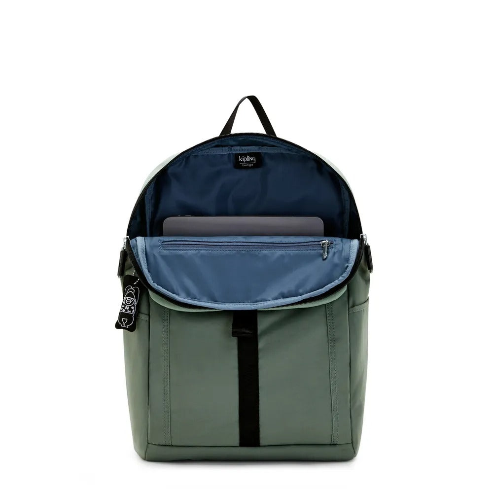 Mochila Kipling Genadi Mild Verde
