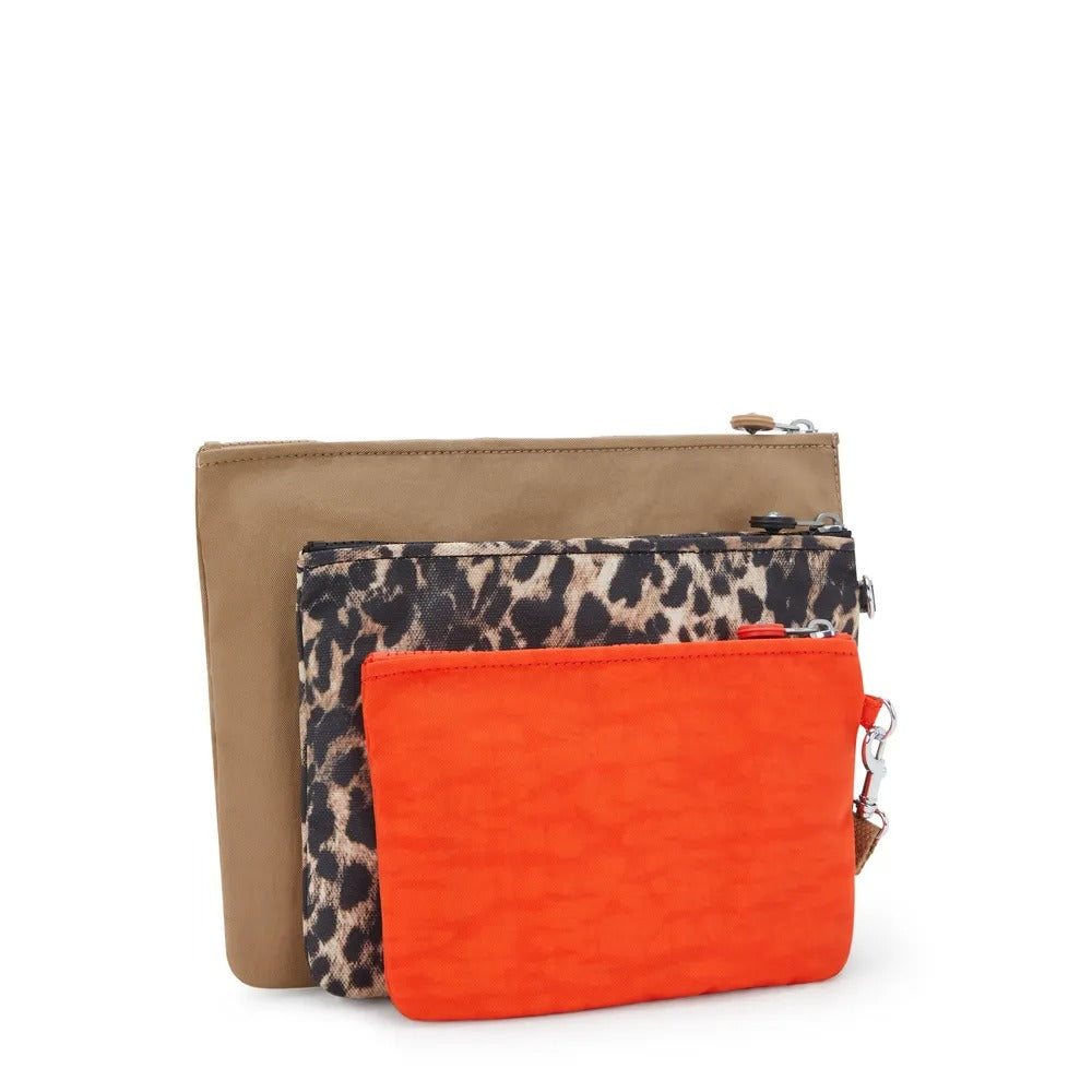 Nécessaire Kipling Iaka L Wristlet Estampado