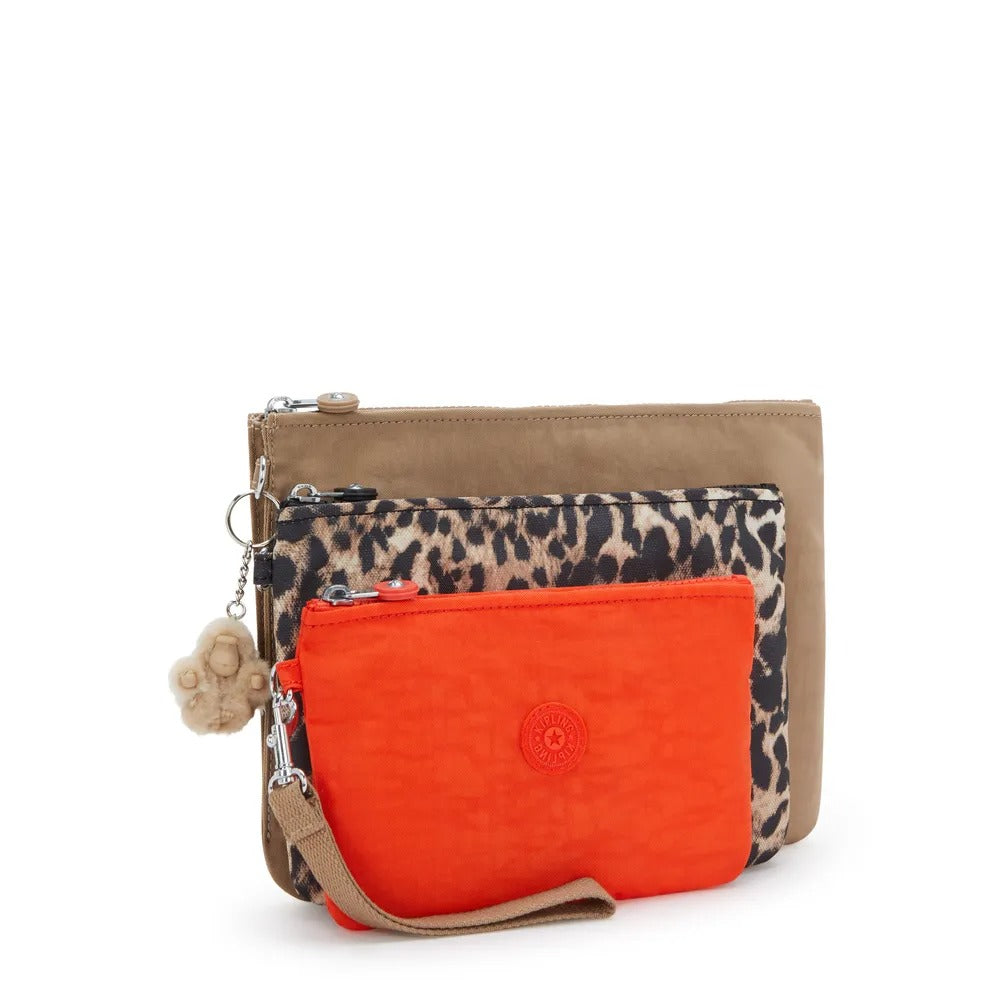 Nécessaire Kipling Iaka L Wristlet Estampado
