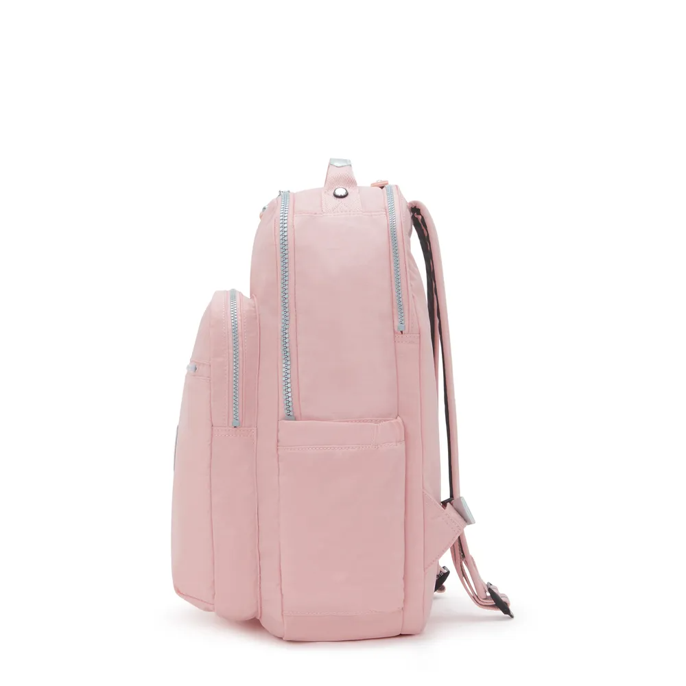 Mochila Kipling Seoul Lap Rosa