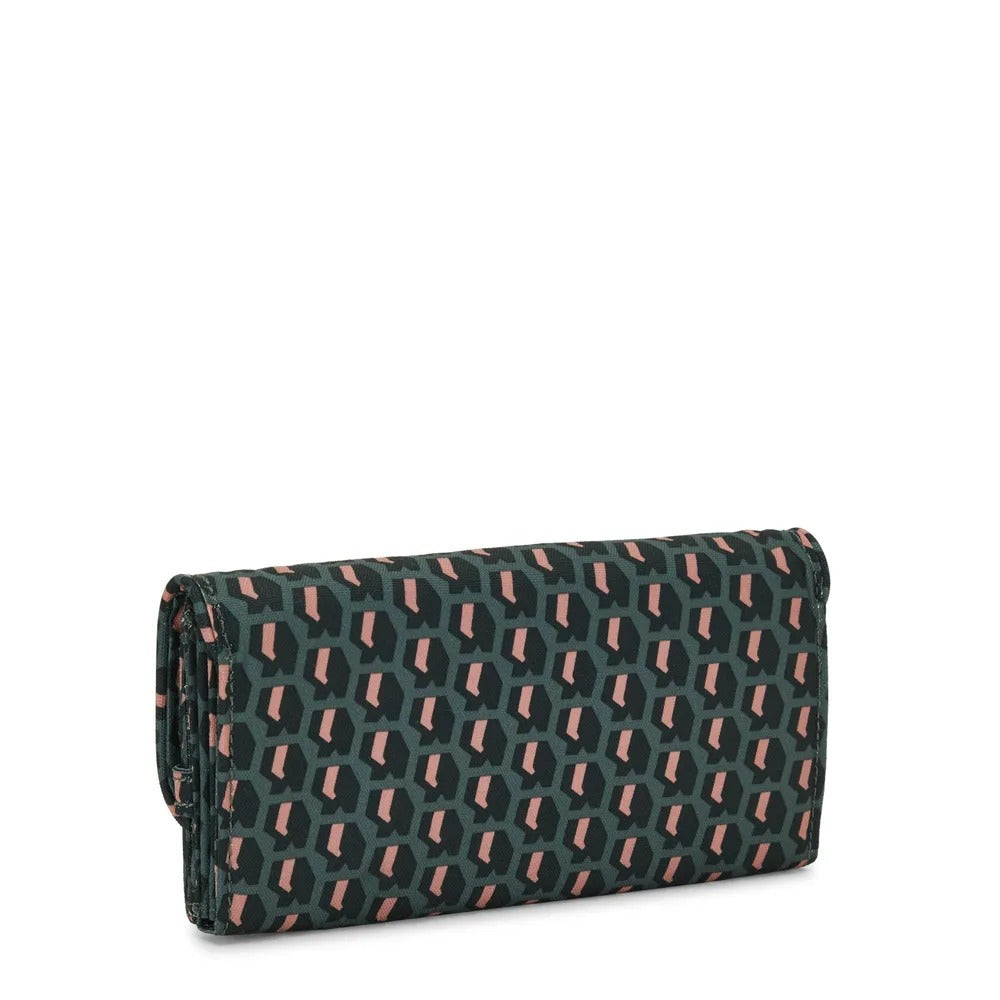 Carteira Kipling Money Land Estampado