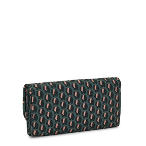 Carteira Kipling Money Land Estampado