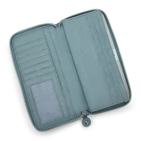 Carteira Kipling Money World Cinza