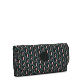 Carteira Kipling Money Land Estampado