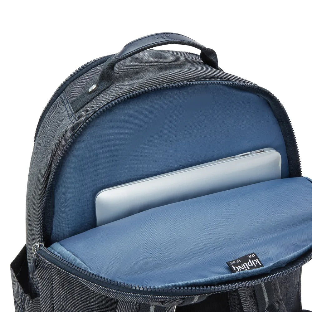 Mochila Kipling Seoul College Azul