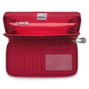 Carteira Kipling Money World Vermelho