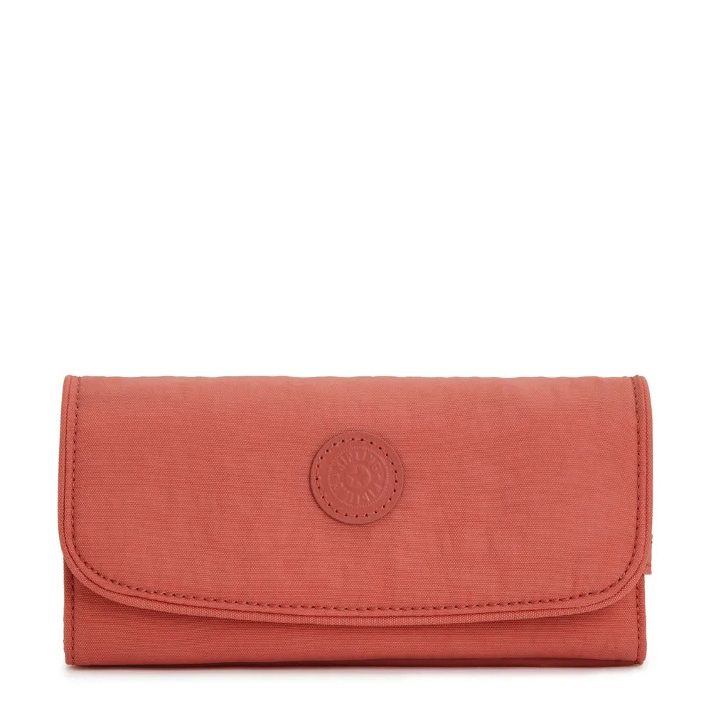 Carteira Kipling Money Land Rosa