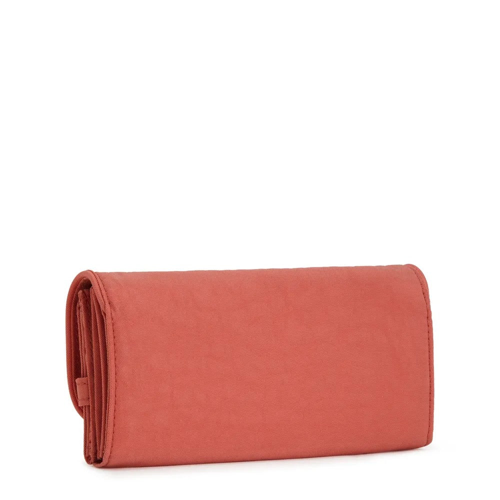 Carteira Kipling Money Land Rosa