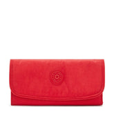 Carteira Kipling Money Land Vermelho