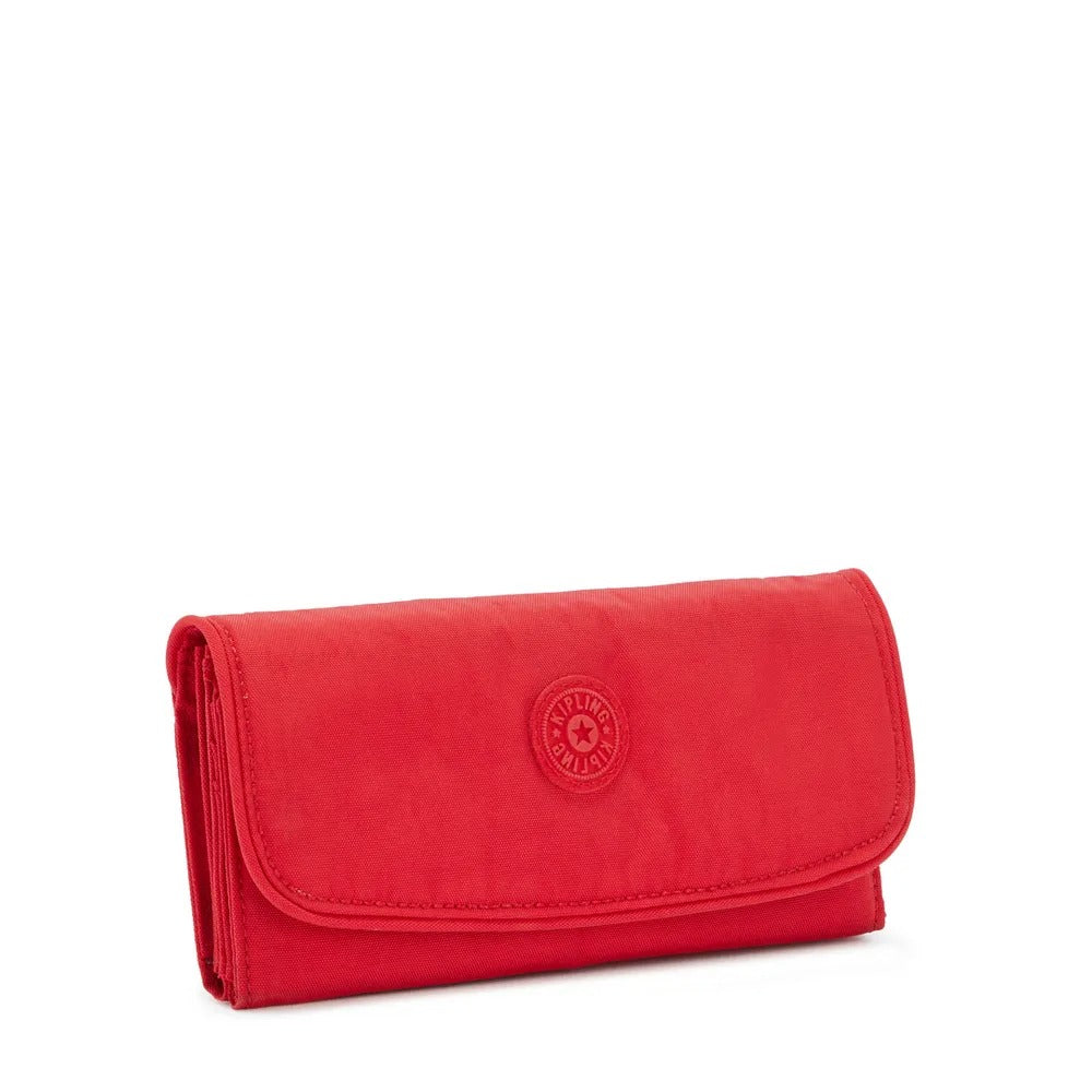 Carteira Kipling Money Land Vermelho